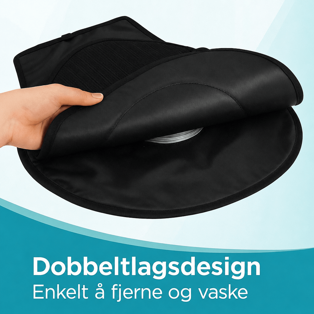 SpinComfort™ – Svingpute for bil og seng (Svart) - AVABeauty.no
